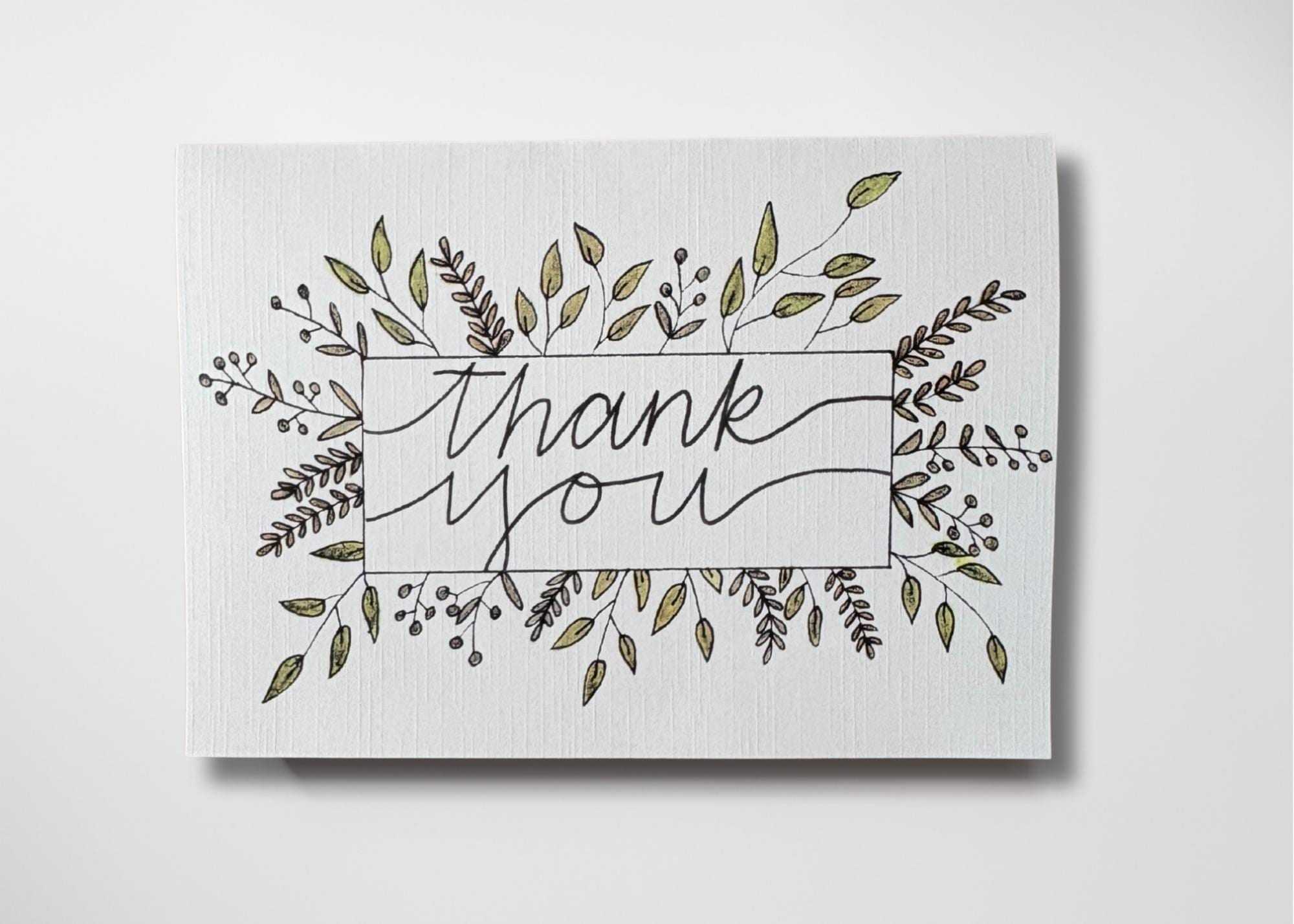 Thank you Card