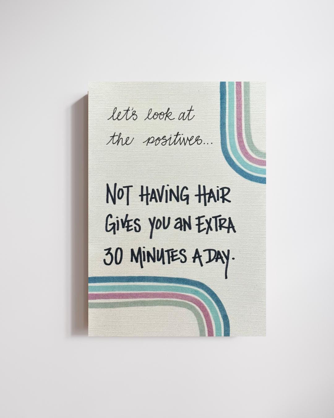 Cancer Support Card - No Hair