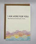 Cancer Support Card | I am here for you