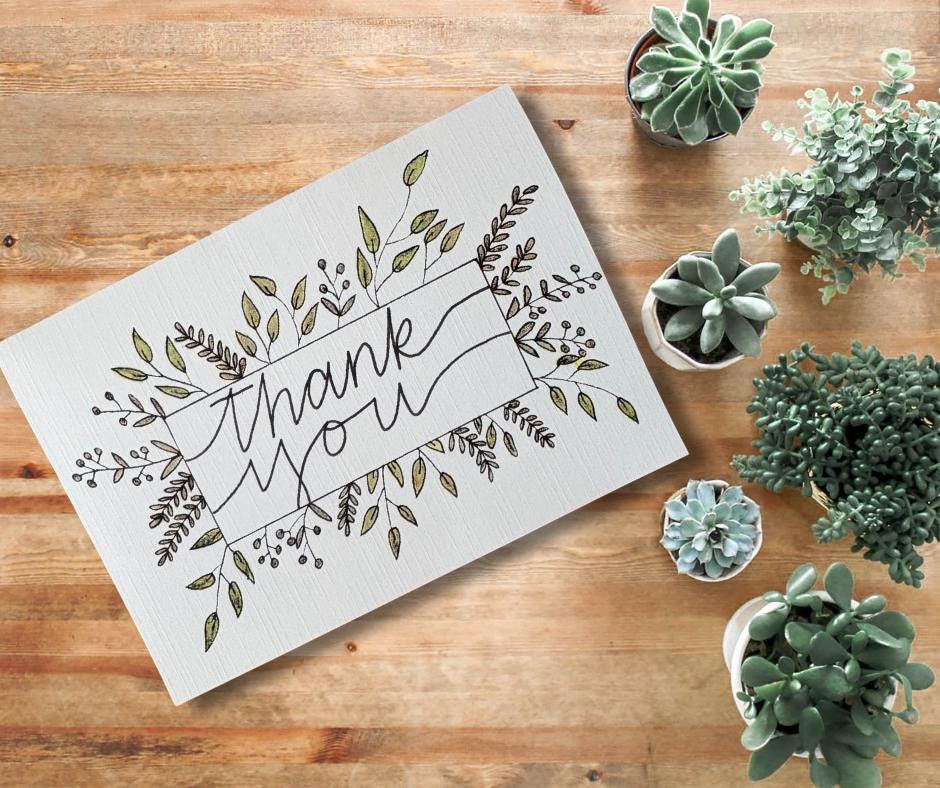 Thank you Card