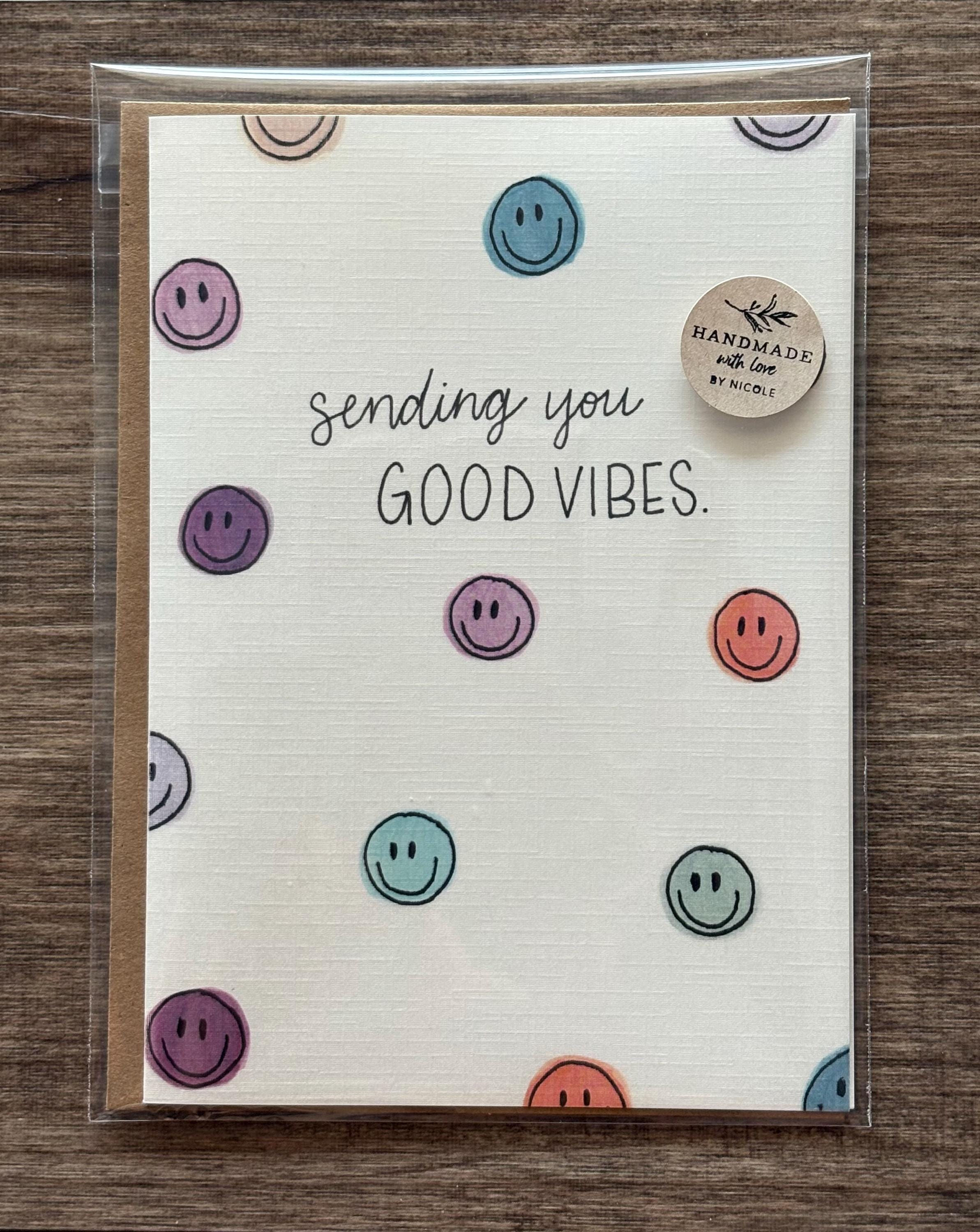 Cancer Support Card - Sending you good vibes