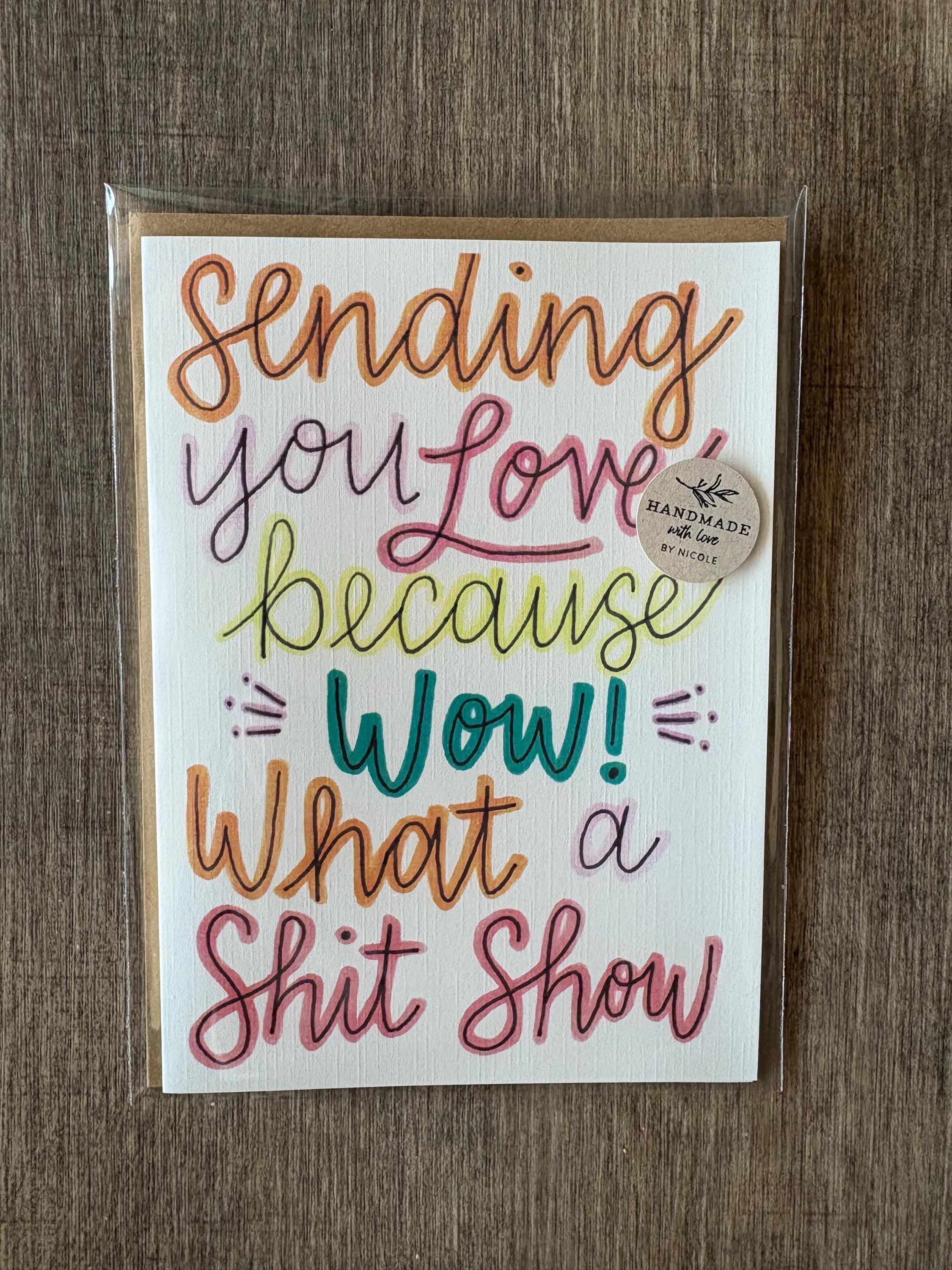 Cancer Support Card - What a shit show