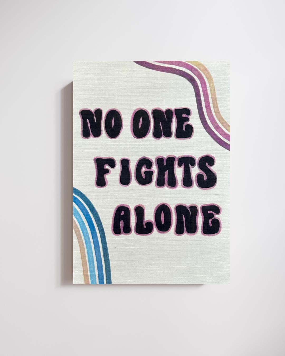 Cancer Support Card - No one fights alone
