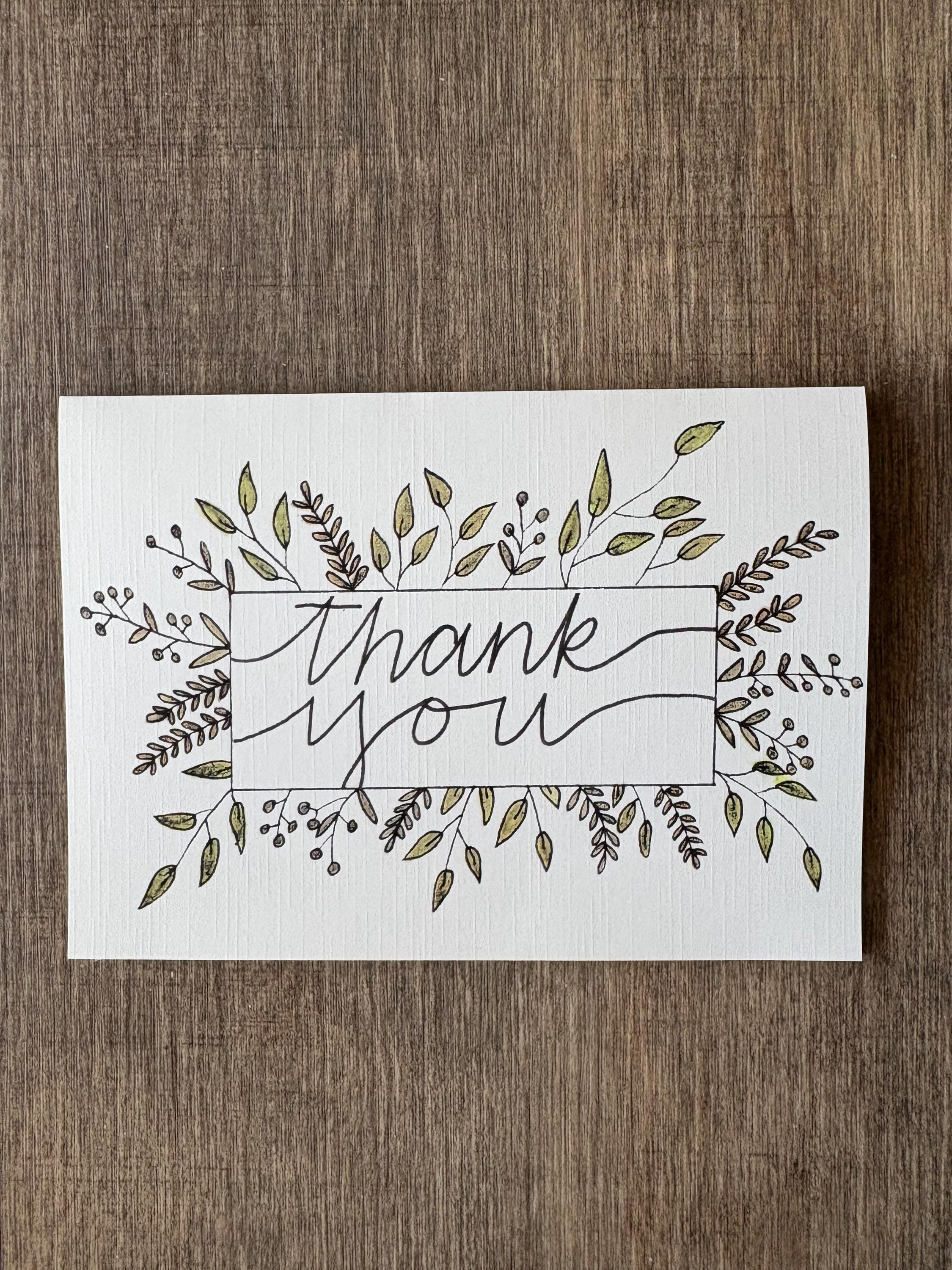 Thank you Card