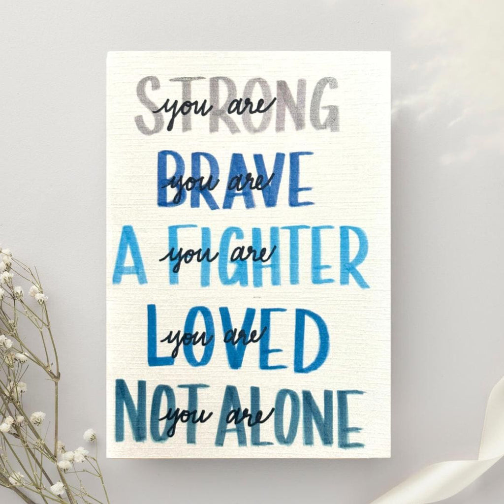 Cancer Support Card - You are not alone