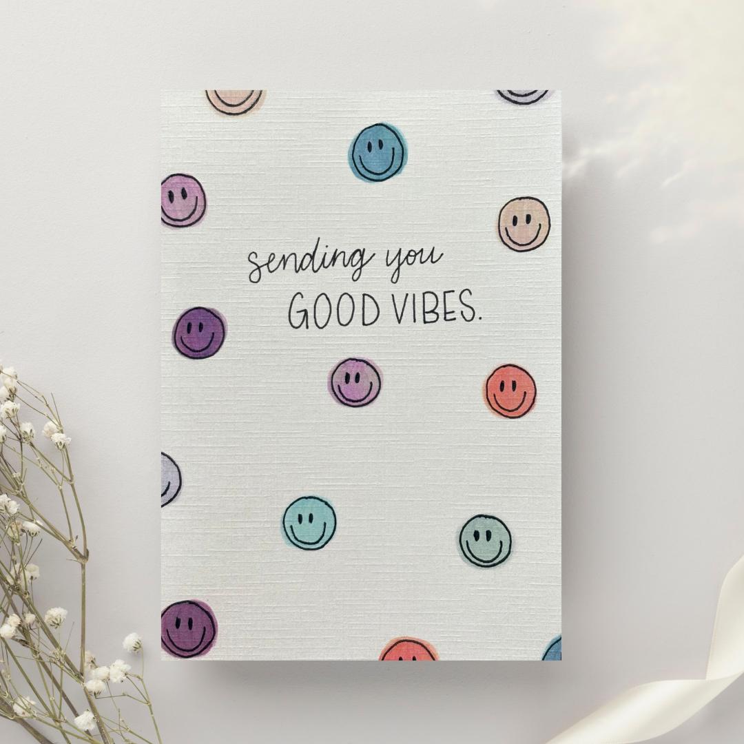 Cancer Support Card - Sending you good vibes