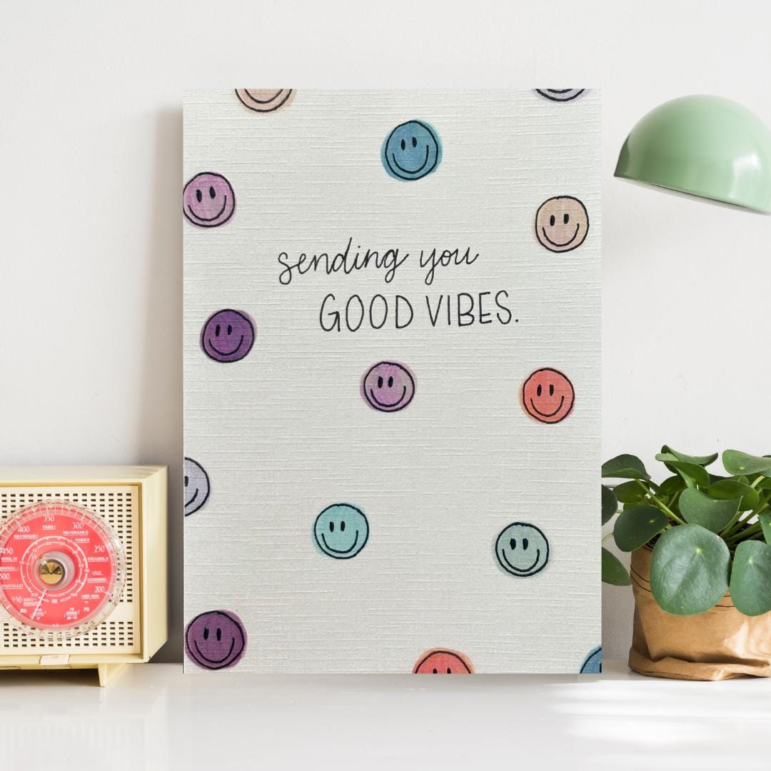 Cancer Support Card - Sending you good vibes