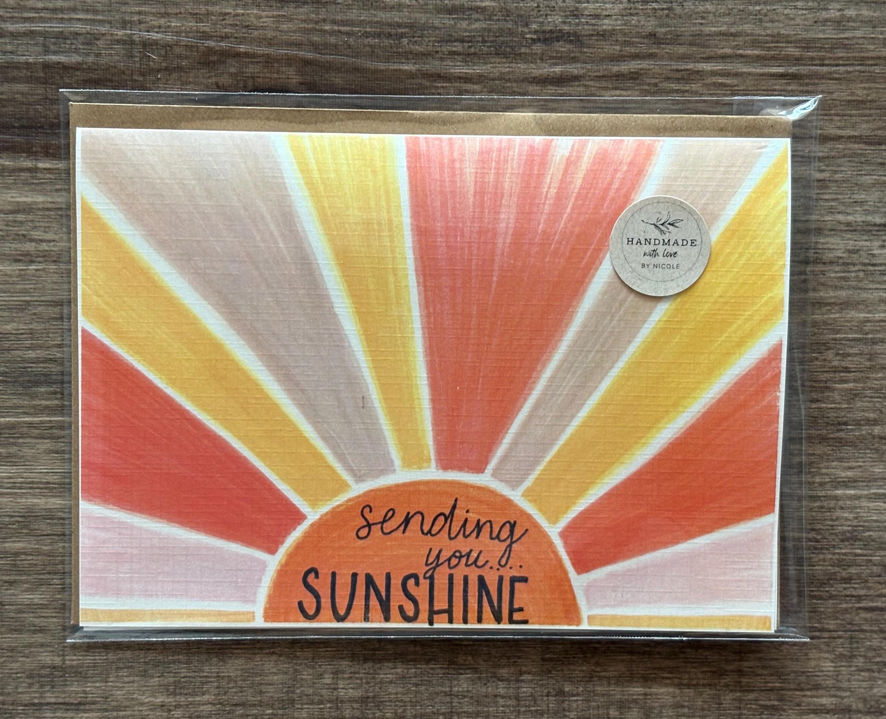 Cancer Support Card - Sunshine