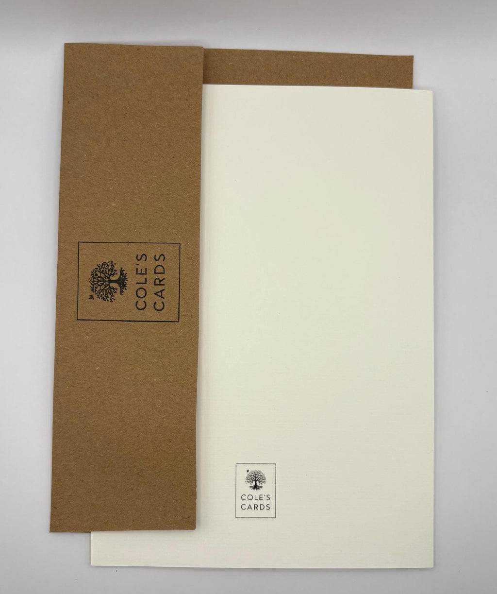 Cancer Support Card - When you can't see the light, I will sit with you in the dark