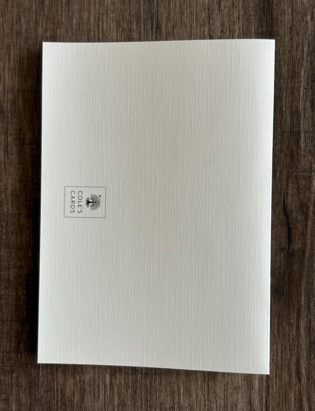 Thank you card
