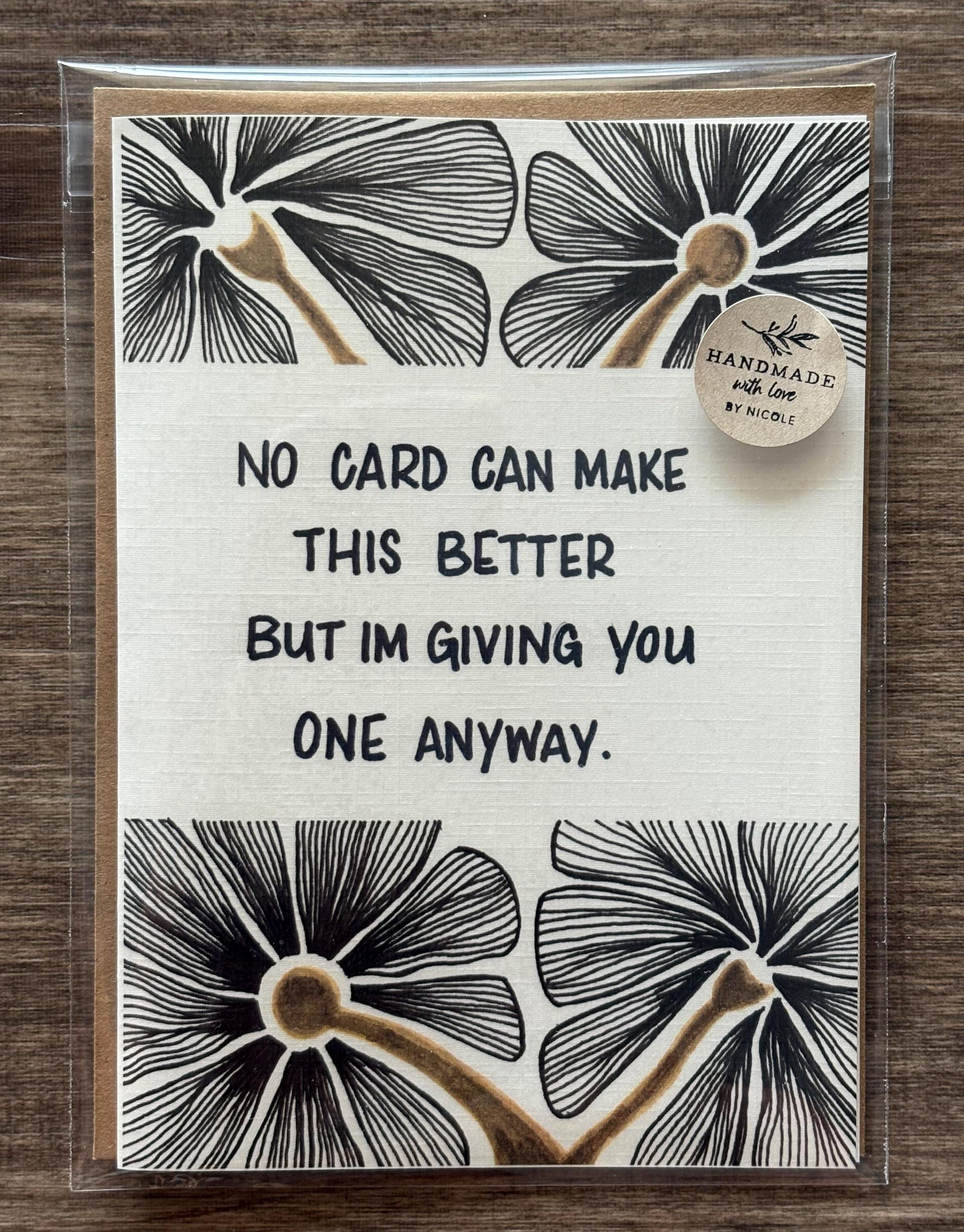 Cancer Support Card - No card can make this better