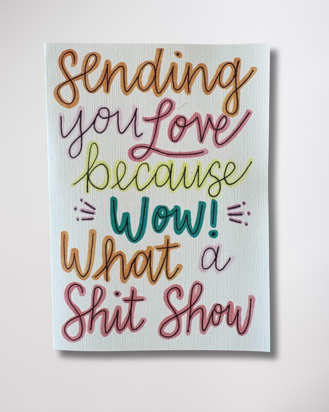 Cancer Support Card - What a shit show