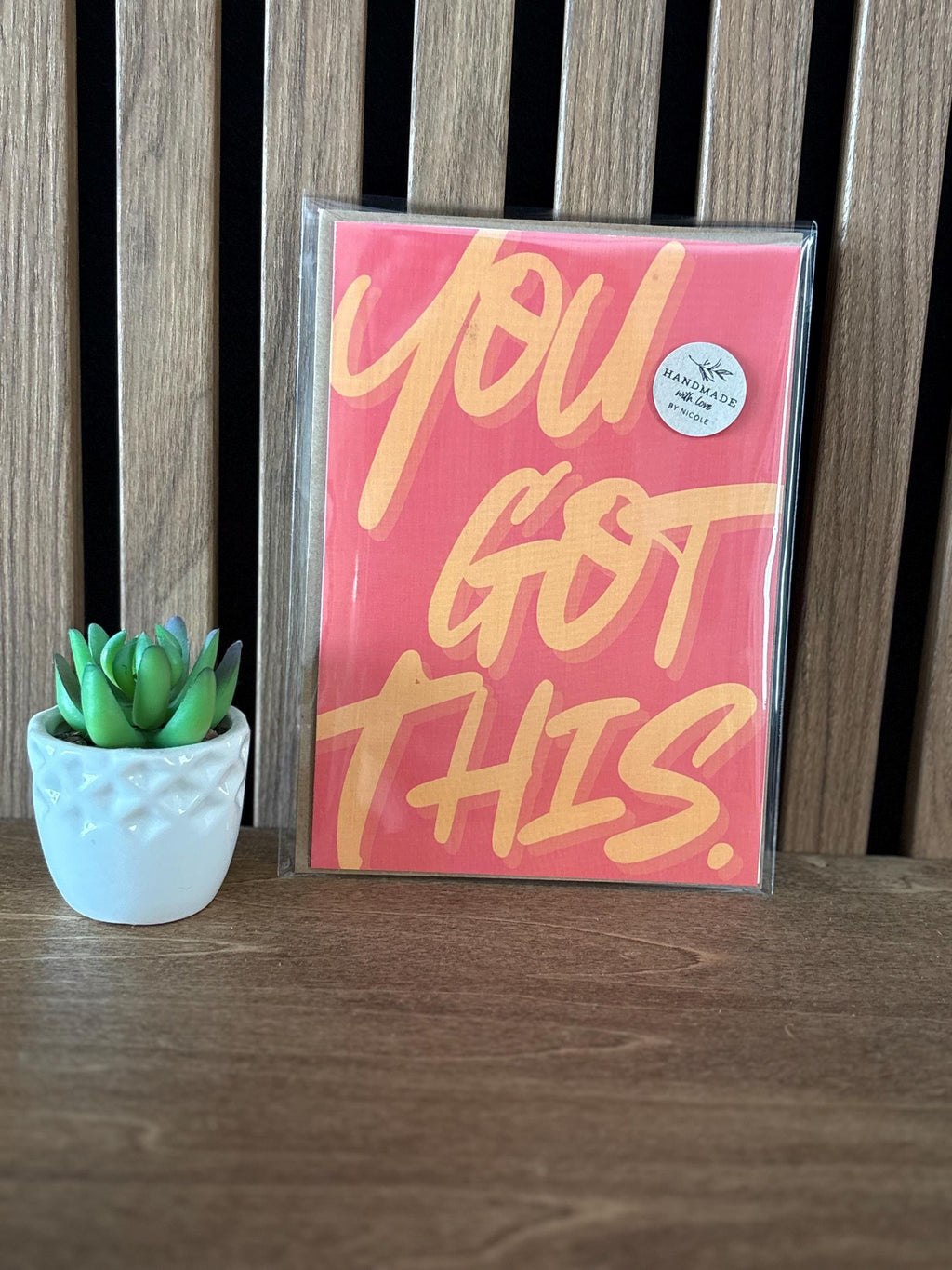 Cancer Support Card - You got this
